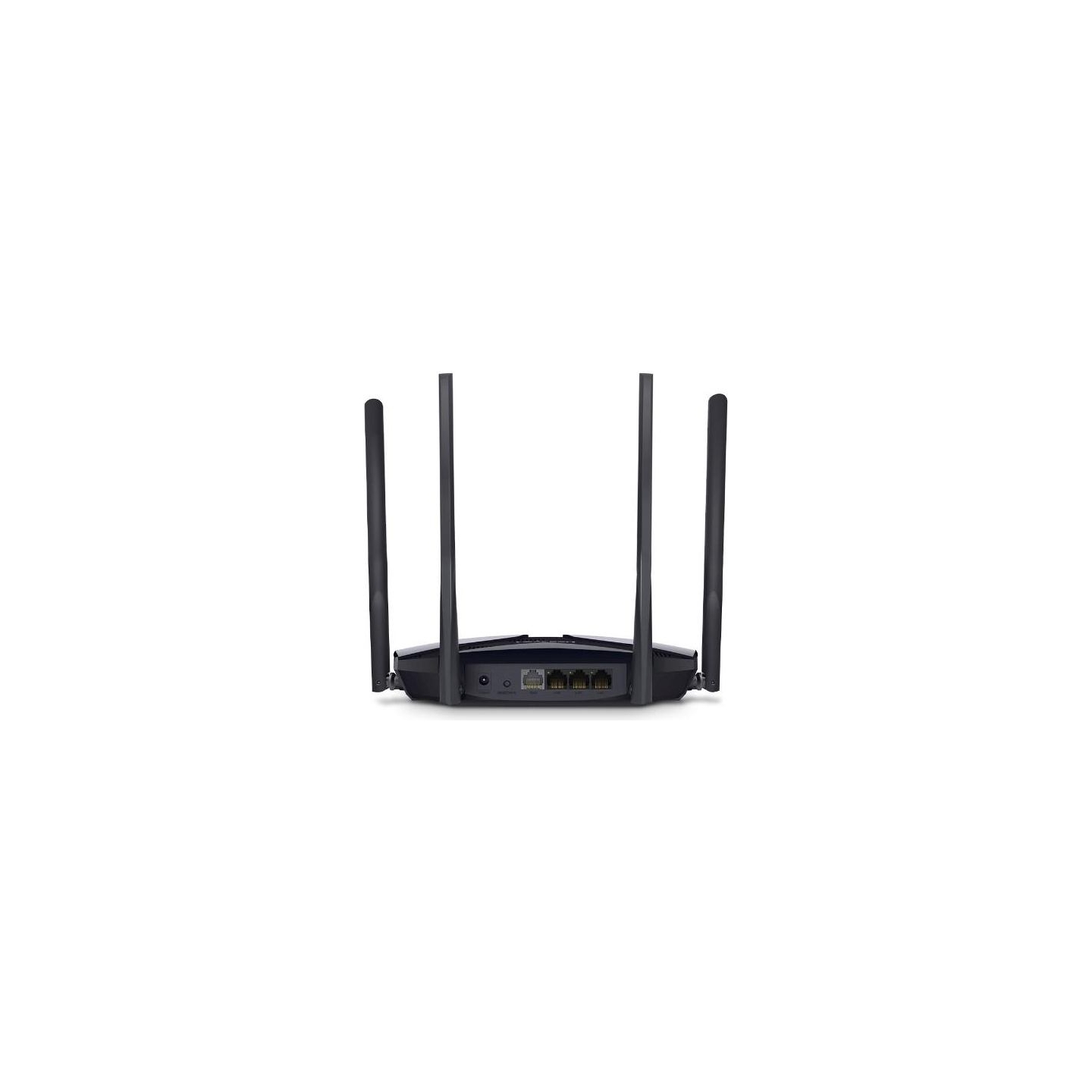 Mercusys Dual-Band Wi-Fi 6 Router | MR80X AX3000 | 802.11ax | 2402+574 Mbit/s | Ethernet LAN (RJ-45) ports 3xGigabit LAN | Mesh 