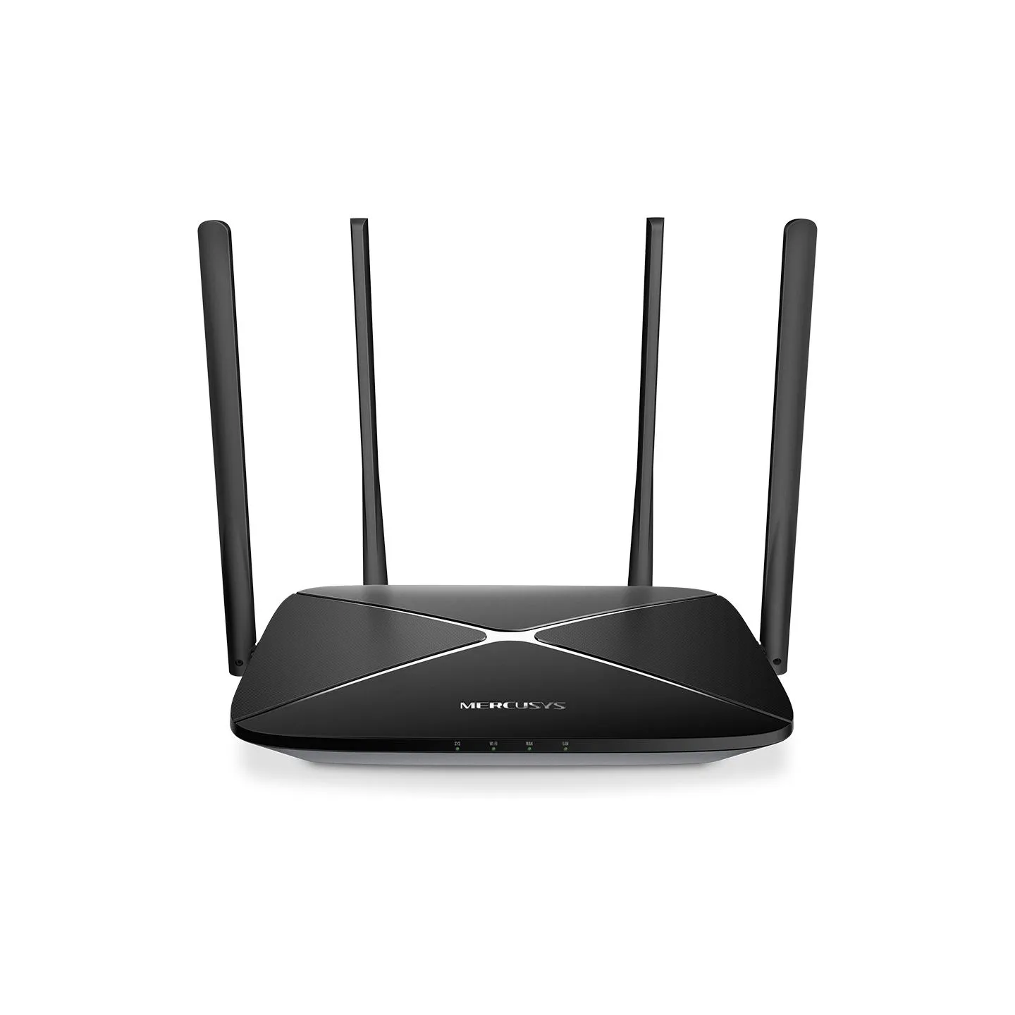 Mercusys AC1300 Wireless Dual Band Gigabit Router | AC12G | 802.11ac | 400+867 Mbit/s | 10/100/1000 Mbit/s | Ethernet LAN (RJ-45