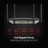Mercusys AC1300 Wireless Dual Band Gigabit Router | AC12G | 802.11ac | 400+867 Mbit/s | 10/100/1000 Mbit/s | Ethernet LAN (RJ-45