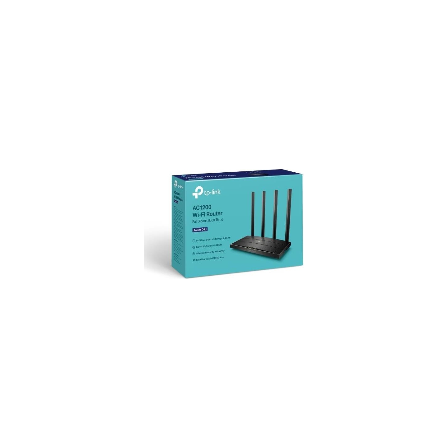 Tp-Link Wireless Router|TP-LINK|Wireless Router|1167 Mbps|IEEE 802.11n|IEEE 802.11ac|USB 2.0|1 WAN|4x10/100/1000M|Number of ante