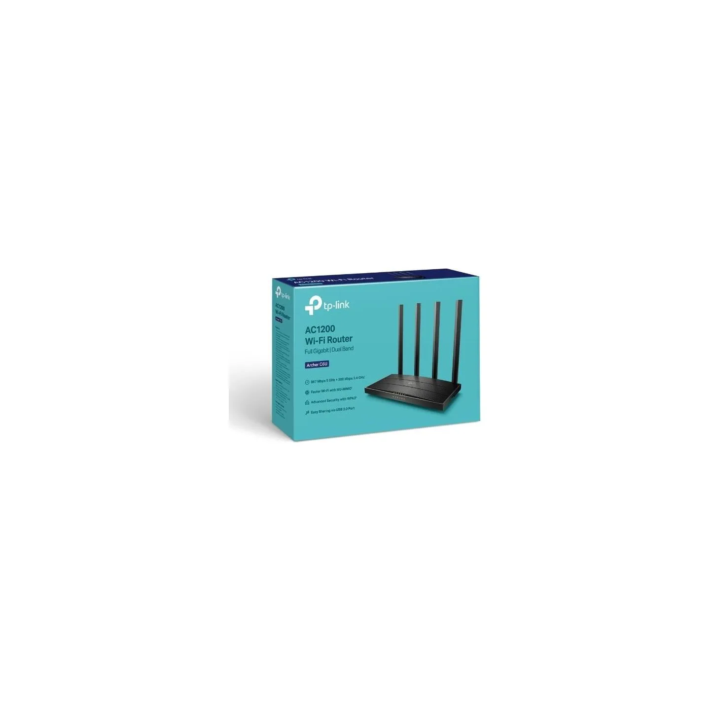 Tp-Link Wireless Router|TP-LINK|Wireless Router|1167 Mbps|IEEE 802.11n|IEEE 802.11ac|USB 2.0|1 WAN|4x10/100/1000M|Number of ante