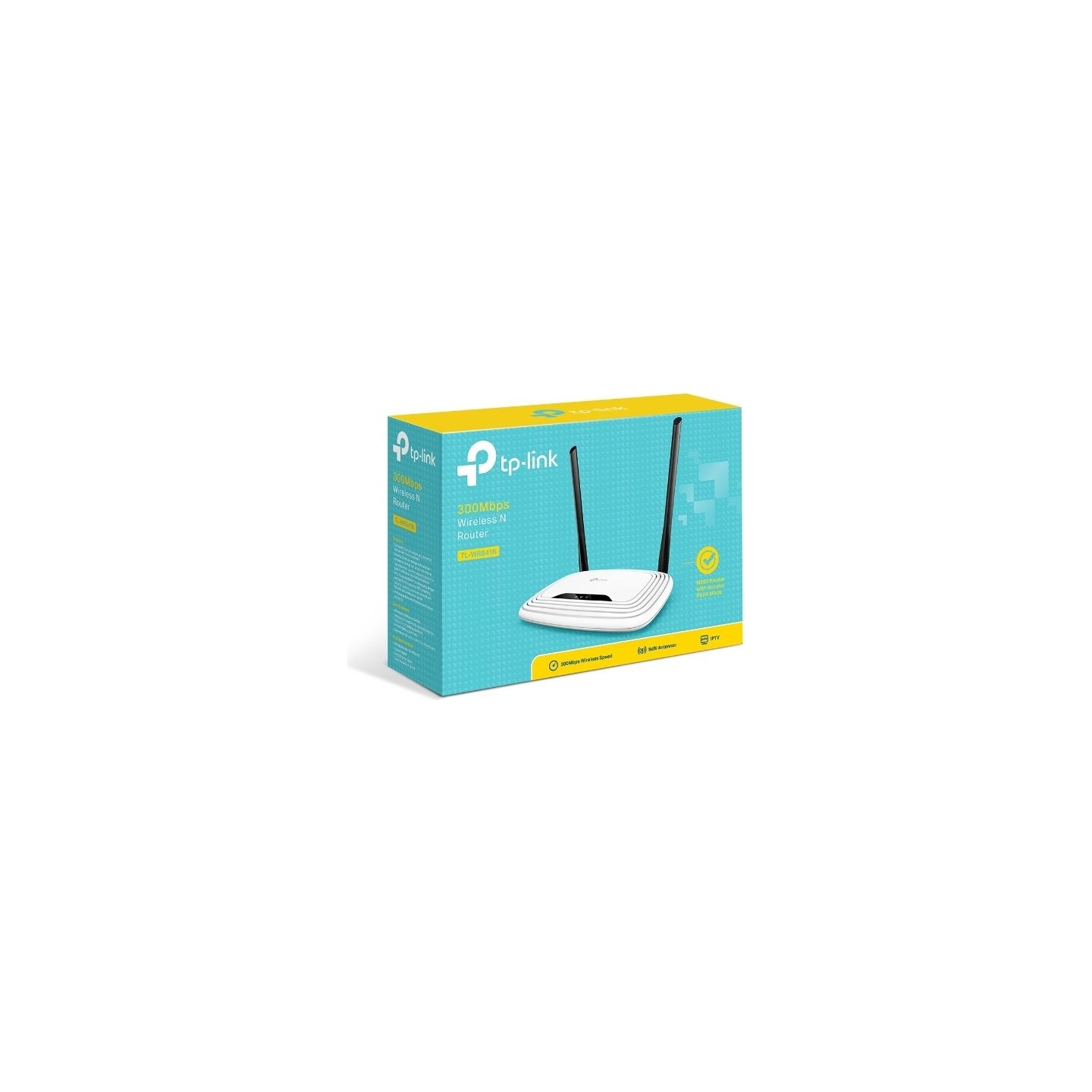Tp-Link | Router | TL-WR841N | 802.11n | 300 Mbit/s | 10/100 Mbit/s | Ethernet LAN (RJ-45) ports 4 | Mesh Support No | MU-MiMO N