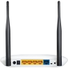 Tp-Link | Router | TL-WR841N | 802.11n | 300 Mbit/s | 10/100 Mbit/s | Ethernet LAN (RJ-45) ports 4 | Mesh Support No | MU-MiMO N