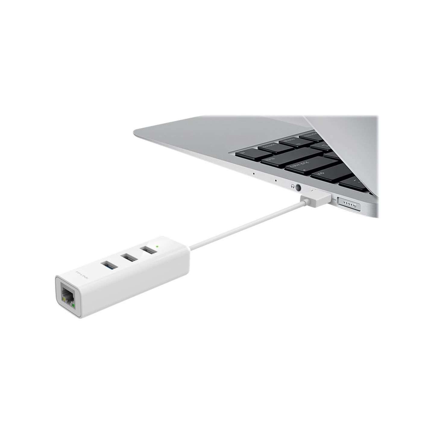 Tp-Link | USB 3.0 3-Port Hub & Gigabit Ethernet Adapter 2 in 1 USB Adapter | UE330