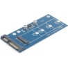 Gembird PC ACC M.2 SSD ADAPTER SATA/TO M.2 EE18-M2S3PCB-01 GEMBIRD