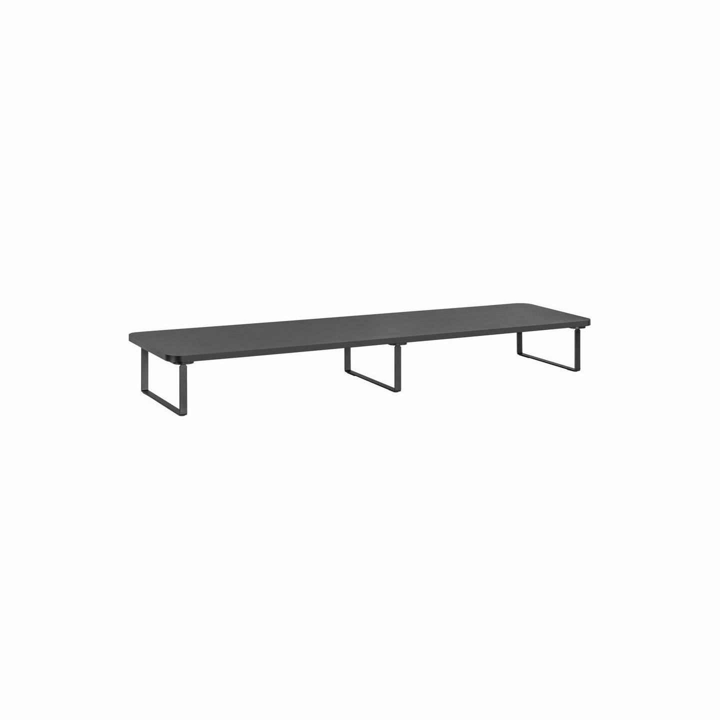 Gembird Monitor stand for 2 screens rectangle black
