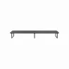 Gembird Monitor stand for 2 screens rectangle black