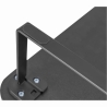 Gembird Monitor stand for 2 screens rectangle black