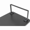 Gembird Monitor stand for 2 screens rectangle black