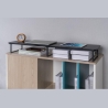 Gembird Monitor stand for 2 screens rectangle black