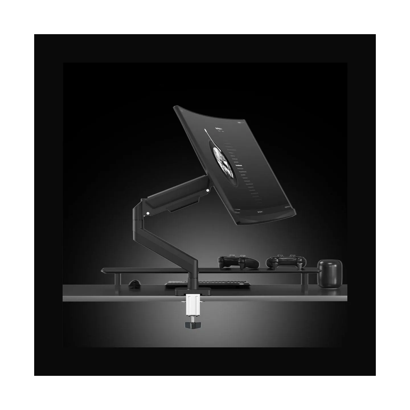 Gembird DISPLAY ACC MOUNTING ARM/17-32" BLACK MA-DA1-04 GEMBIRD