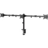 Gembird Adjustable desk 3-display mounting arm (rotate, tilt, swivel), 17 inches - 27 inches, up to 7 kg