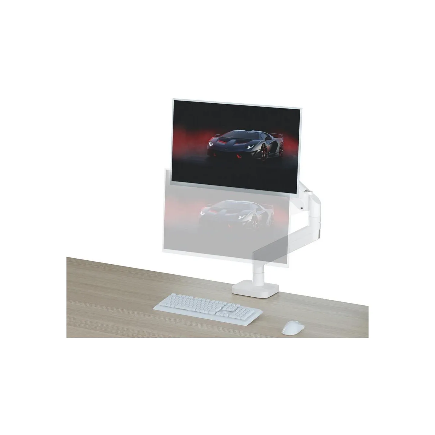 Gembird DISPLAY ACC MOUNTING ARM/17-32" WH MA-DA1-04-W GEMBIRD