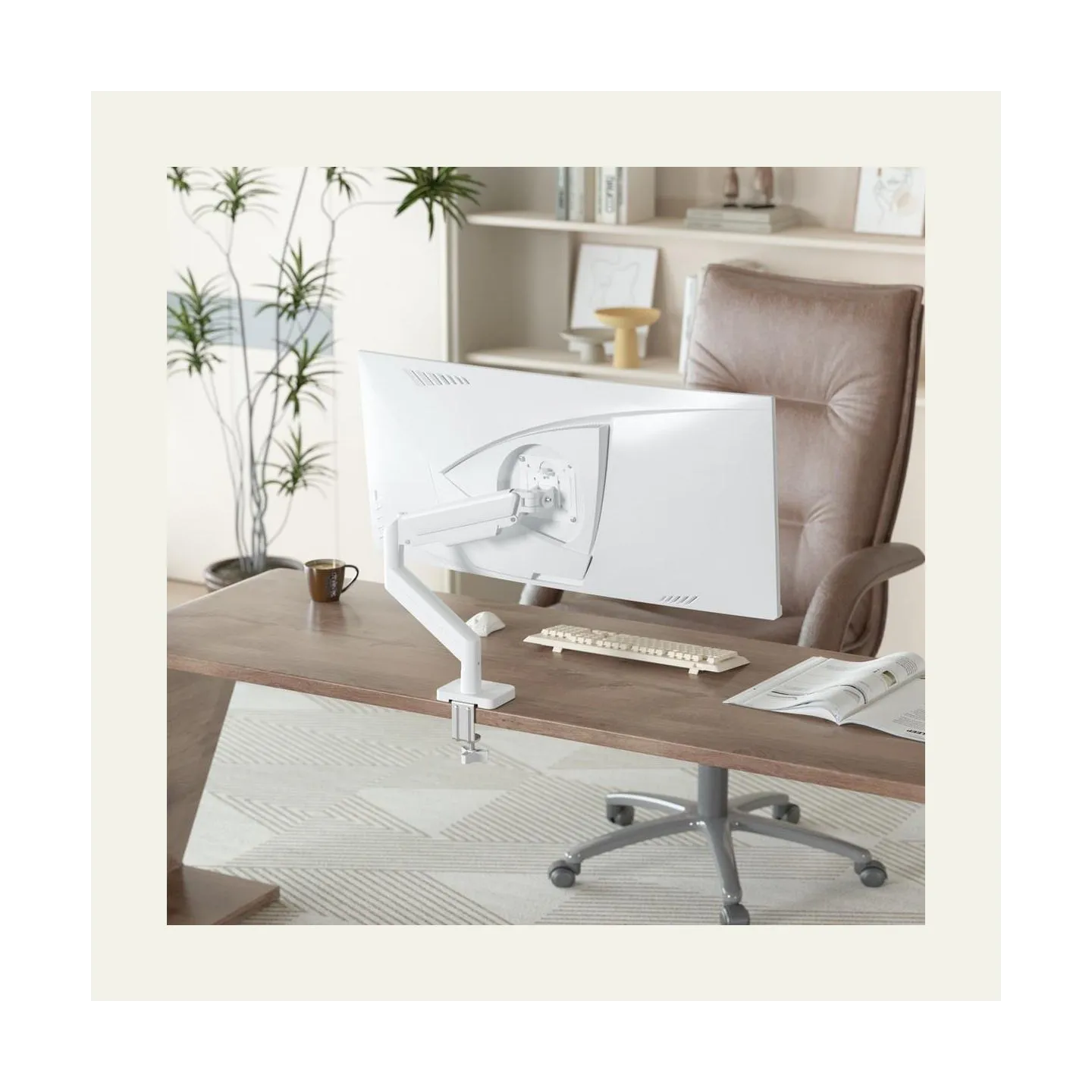 Gembird DISPLAY ACC MOUNTING ARM/17-32" WH MA-DA1-04-W GEMBIRD