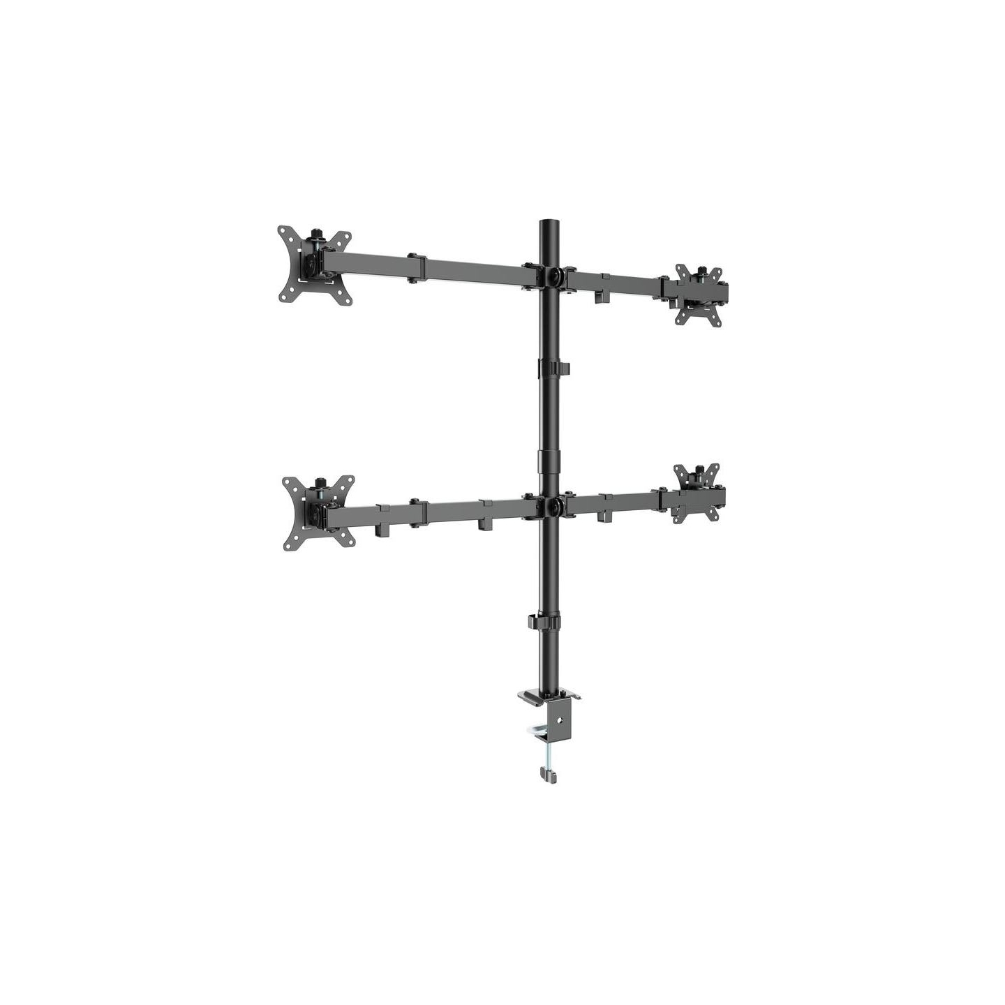 Gembird Adjustable desk 4-display arm