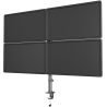 Gembird Adjustable desk 4-display arm