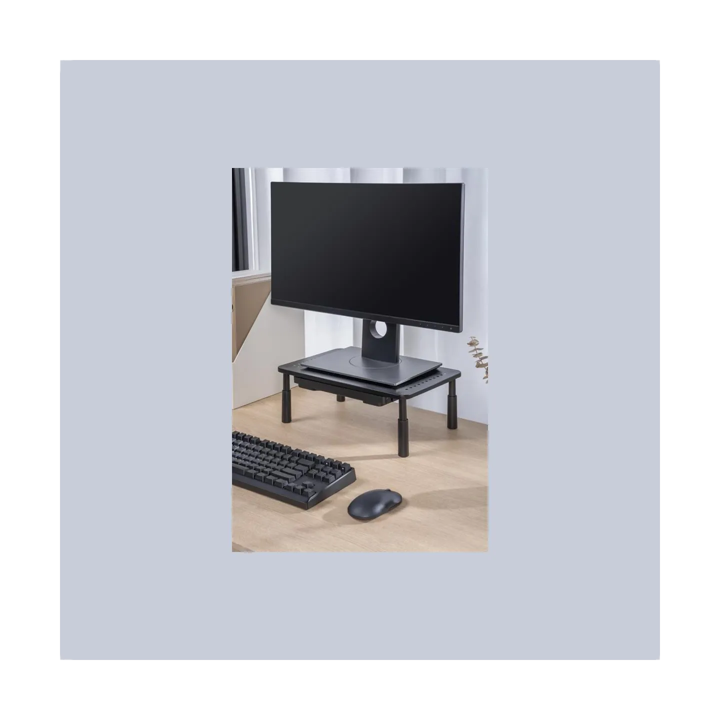 Gembird DISPLAY ACC ADJUSTABLE STAND/RECTGL MS-TABLE-D-01 GEMBIRD