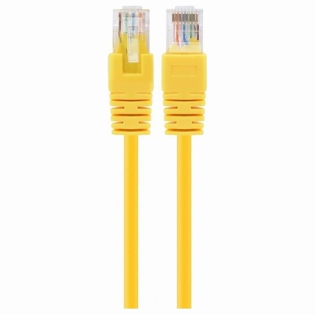 Gembird PATCH CABLE CAT5E UTP 0.25M/YELLOW PP12-0.25M/Y GEMBIRD