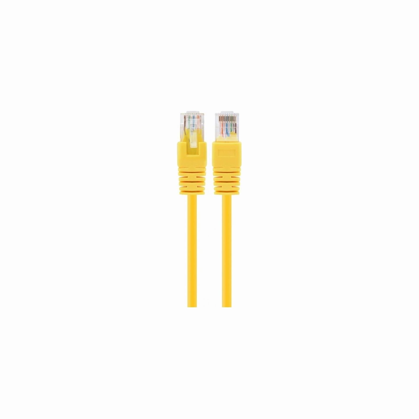 Gembird PATCH CABLE CAT5E UTP 0.25M/YELLOW PP12-0.25M/Y GEMBIRD