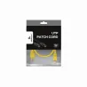 Gembird PATCH CABLE CAT5E UTP 0.25M/YELLOW PP12-0.25M/Y GEMBIRD