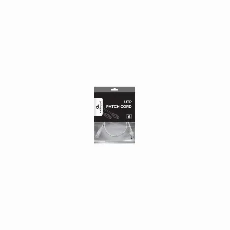 Gembird PATCH CABLE CAT6 UTP 0.5M/GREY PP6U-0.5M GEMBIRD