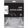 Gembird PATCH CABLE CAT6 UTP 0.5M/GREY PP6U-0.5M GEMBIRD