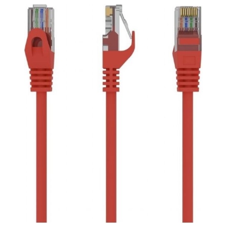 Gembird PATCH CABLE CAT6 UTP 1M/RED PP6U-1M/R GEMBIRD
