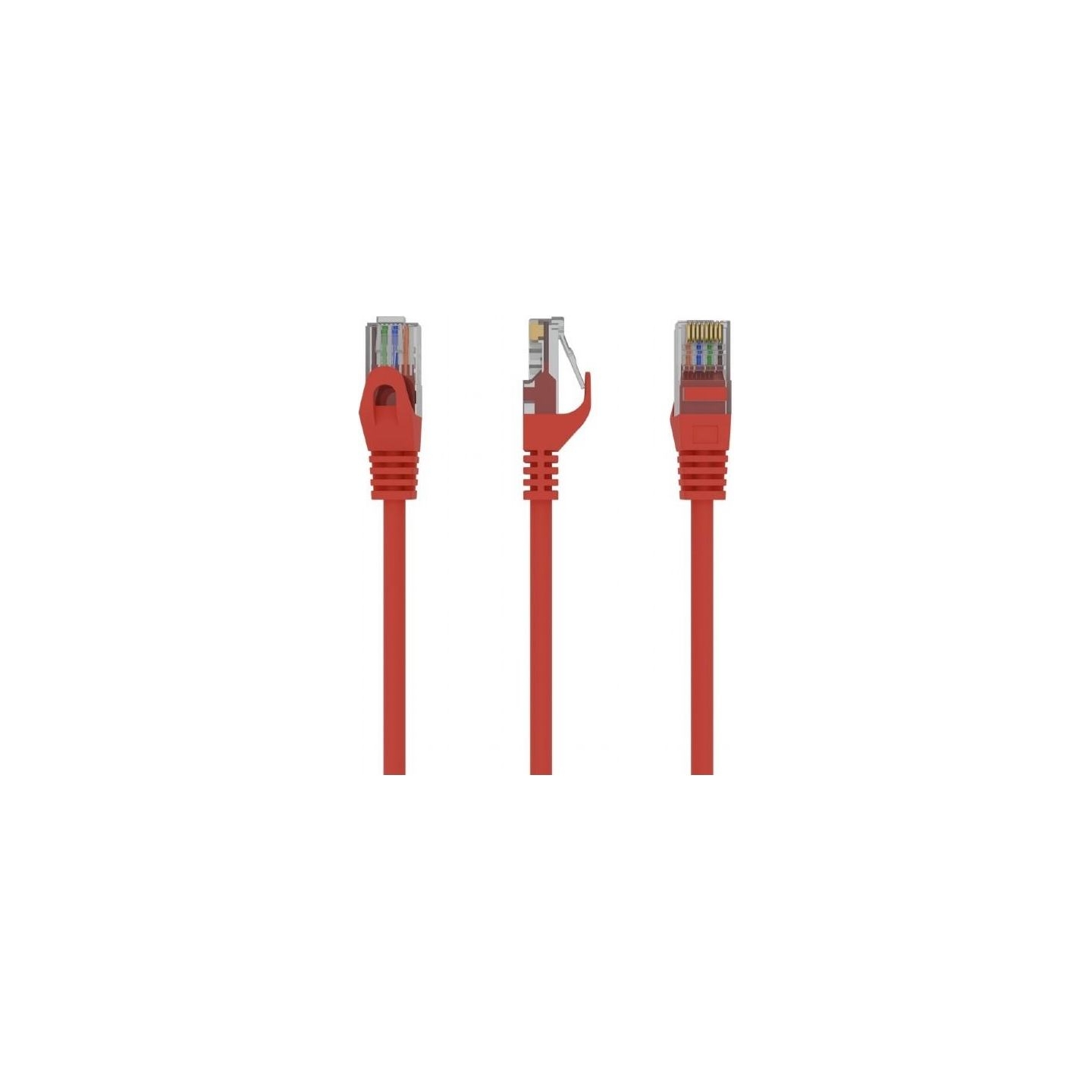 Gembird PATCH CABLE CAT6 UTP 1M/RED PP6U-1M/R GEMBIRD