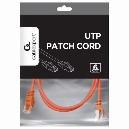 Gembird PATCH CABLE CAT6 UTP 1M/RED PP6U-1M/R GEMBIRD