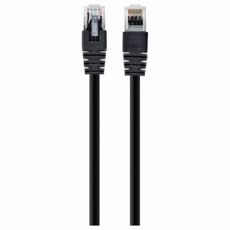 Gembird PATCH CABLE CAT5E UTP 10M/BLACK PP12-10M/BK GEMBIRD