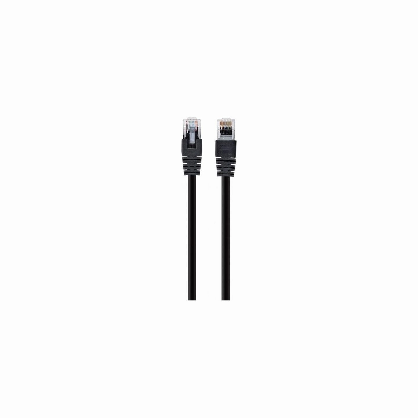 Gembird PATCH CABLE CAT5E UTP 10M/BLACK PP12-10M/BK GEMBIRD