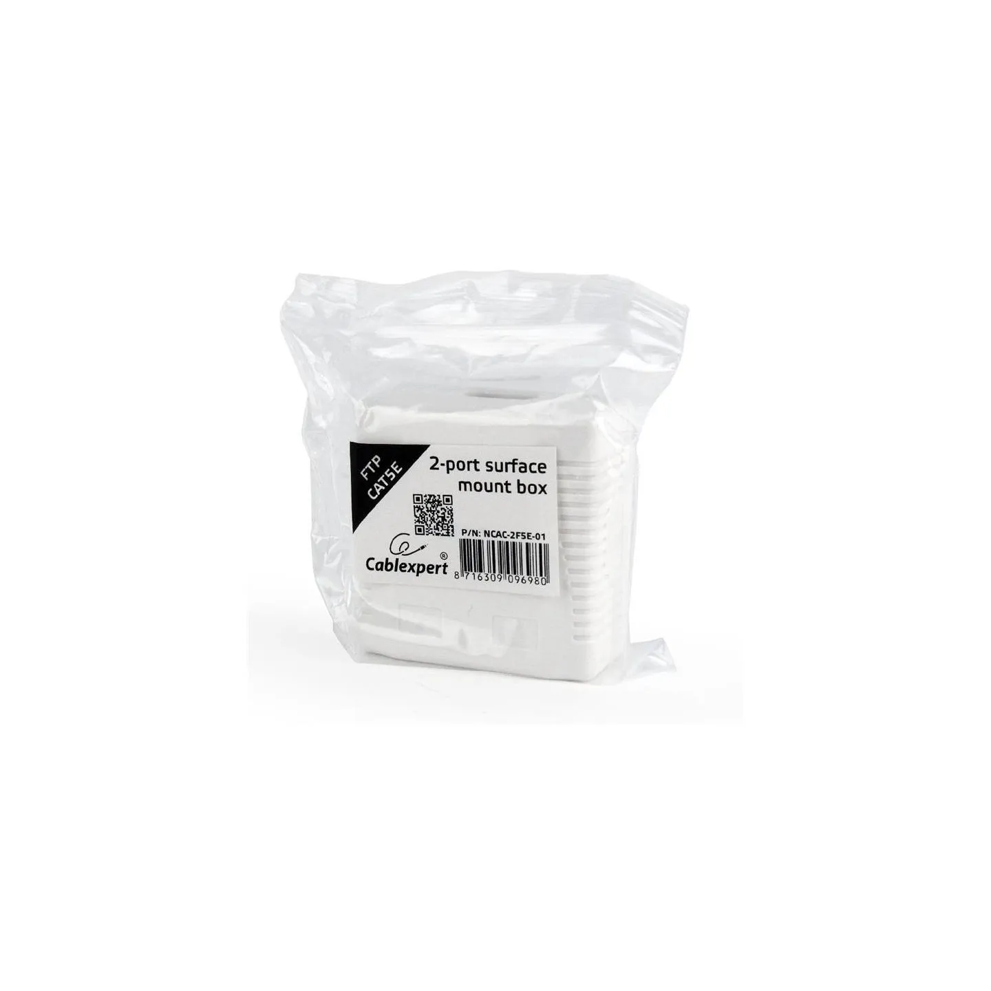 Gembird CABLE ACC MOUNT BOX CAT5E FTP/2P NCAC-2F5E-01 GEMBIRD