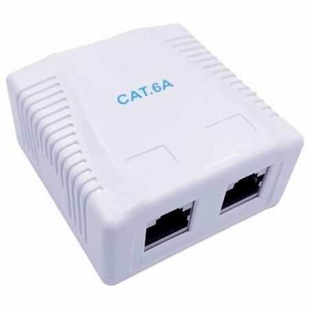 Gembird CABLE ACC MOUNT BOX CAT6A FTP/2P NCAC-2F6A-01 GEMBIRD