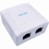 Gembird CABLE ACC MOUNT BOX CAT6A FTP/2P NCAC-2F6A-01 GEMBIRD