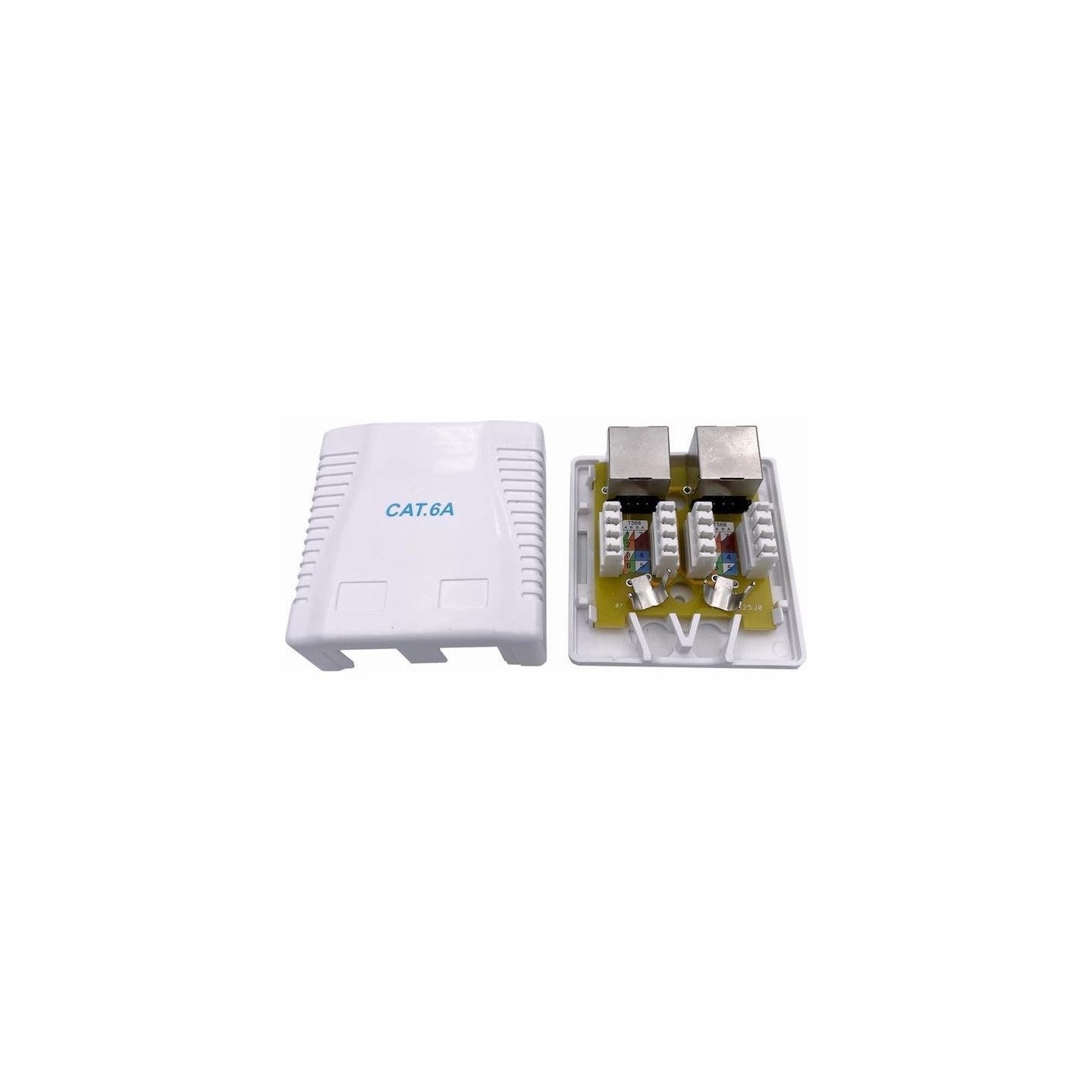 Gembird CABLE ACC MOUNT BOX CAT6A FTP/2P NCAC-2F6A-01 GEMBIRD