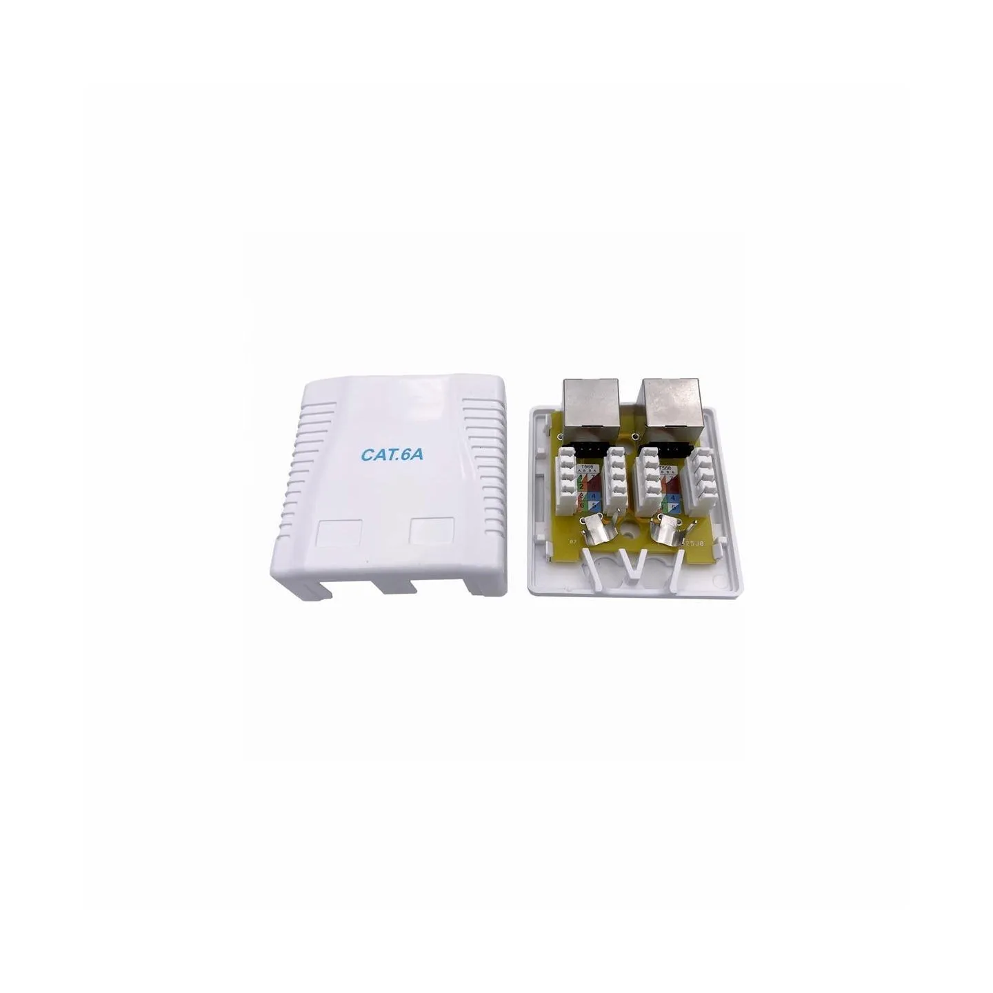 Gembird CABLE ACC MOUNT BOX CAT6A FTP/2P NCAC-2F6A-01 GEMBIRD