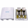 Gembird CABLE ACC MOUNT BOX CAT6A FTP/2P NCAC-2F6A-01 GEMBIRD