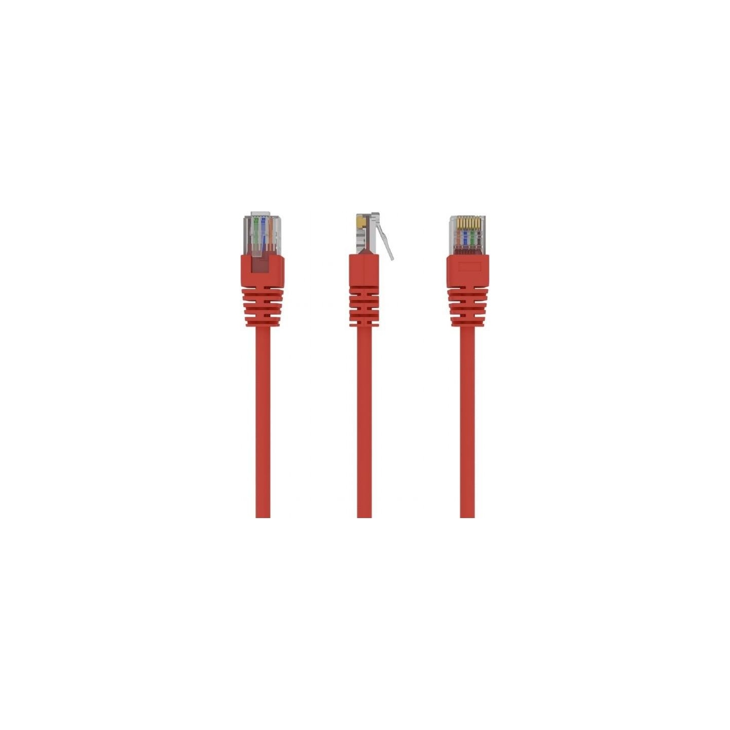 Gembird PATCH CABLE CAT5E UTP 1.5M/RED PP12-1.5M/R GEMBIRD