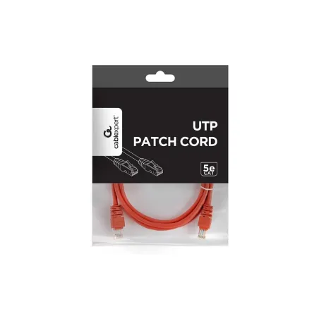 Gembird PATCH CABLE CAT5E UTP 1.5M/RED PP12-1.5M/R GEMBIRD