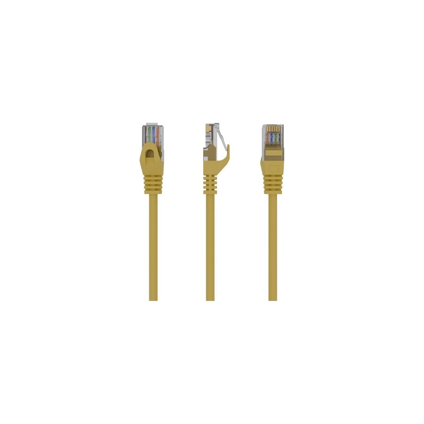 Gembird PATCH CABLE CAT6 UTP 1M/YELLOW PP6U-1M/Y GEMBIRD