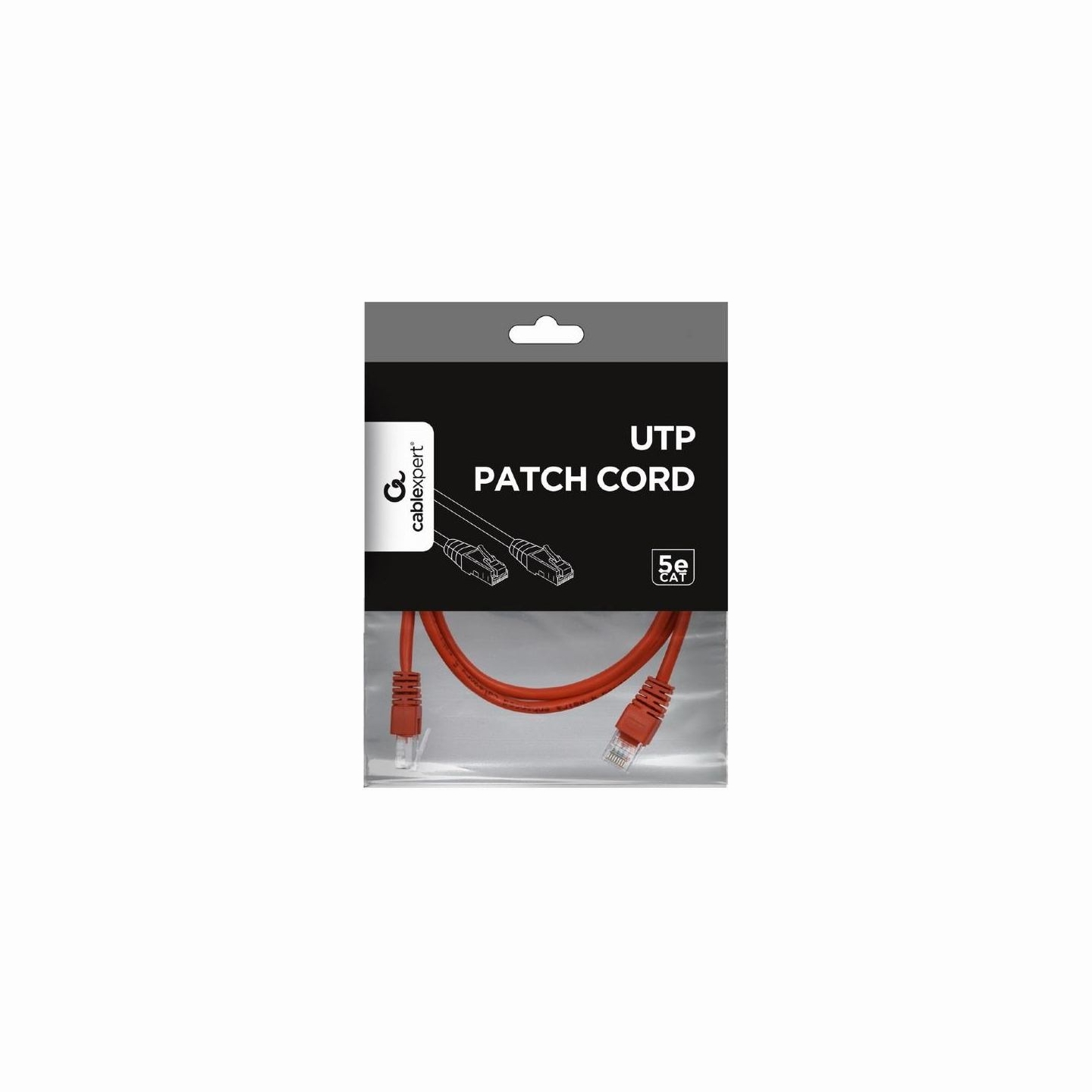 Gembird PATCH CABLE CAT5E UTP 2M/RED PP12-2M/R GEMBIRD