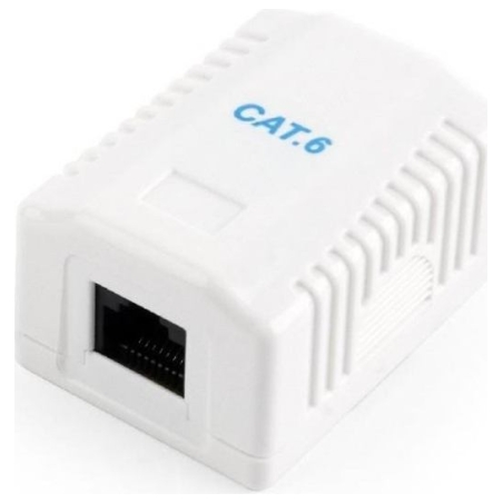 Gembird CABLE ACC MOUNT BOX CAT6 UPT/NCAC-1U6-01 GEMBIRD