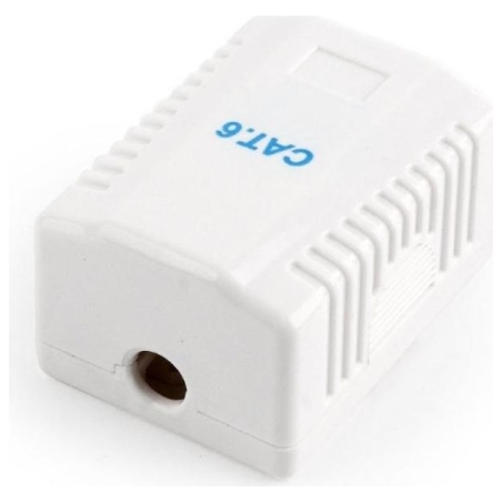Gembird CABLE ACC MOUNT BOX CAT6 UPT/NCAC-1U6-01 GEMBIRD