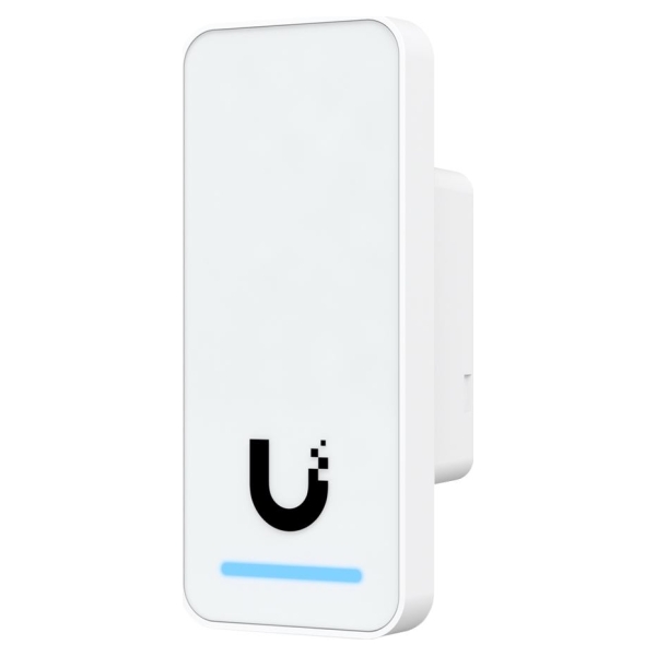 Ubiquiti UniFi Access 2nd generation compact indoor/outdoor reader for organizations, with integrated welcome speaker and LED fl