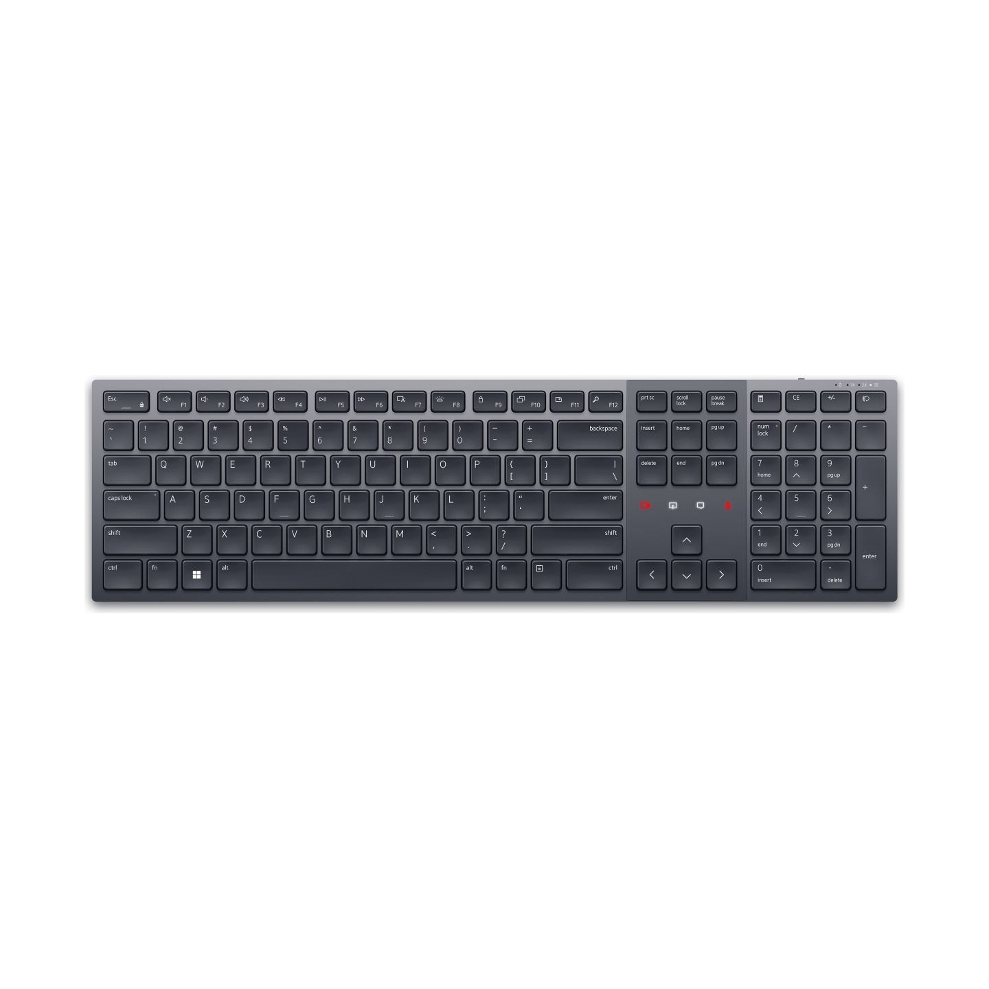 Dell Premier Collaboration Keyboard - KB900 - US International / 580-BBDH
