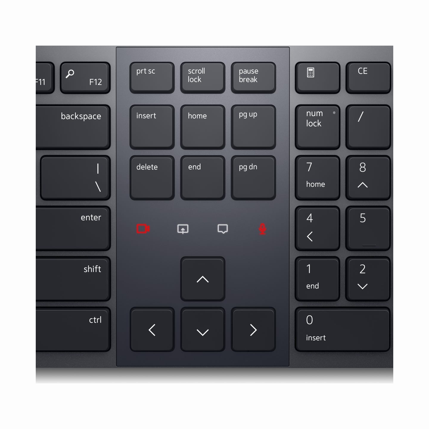 Dell Premier Collaboration Keyboard - KB900 - US International / 580-BBDH