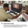 HP 732pk Series 7 Pro 4K TB4 Charging Monitor - 31.5" 3840x2160 UHD 400-nit 60Hz AG, IPS Black HDR 400, USB-C(100W/15W)/HDMI/Dis