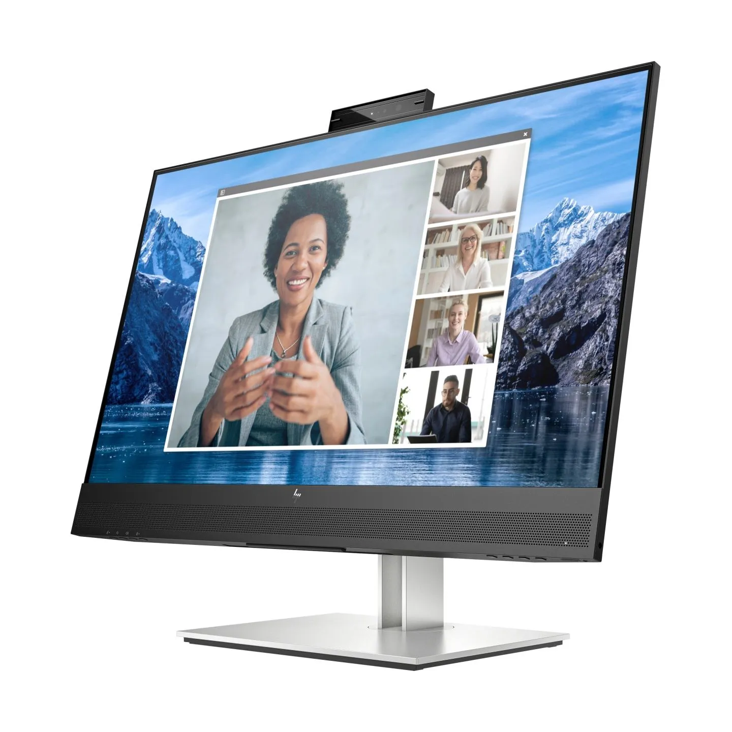 HP E27m G4 QHD Charging Conferencing Monitor - 27" 2560x1440 QHD 300-nit 75Hz AG, IPS, USB-C(65W)/HDMI/DisplayPort Daisy-Chain, 