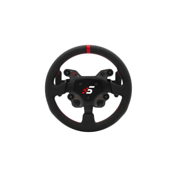 Simagic GT1 Round Steering Wheel 330 mm, Shifters, QR70, leather, S209