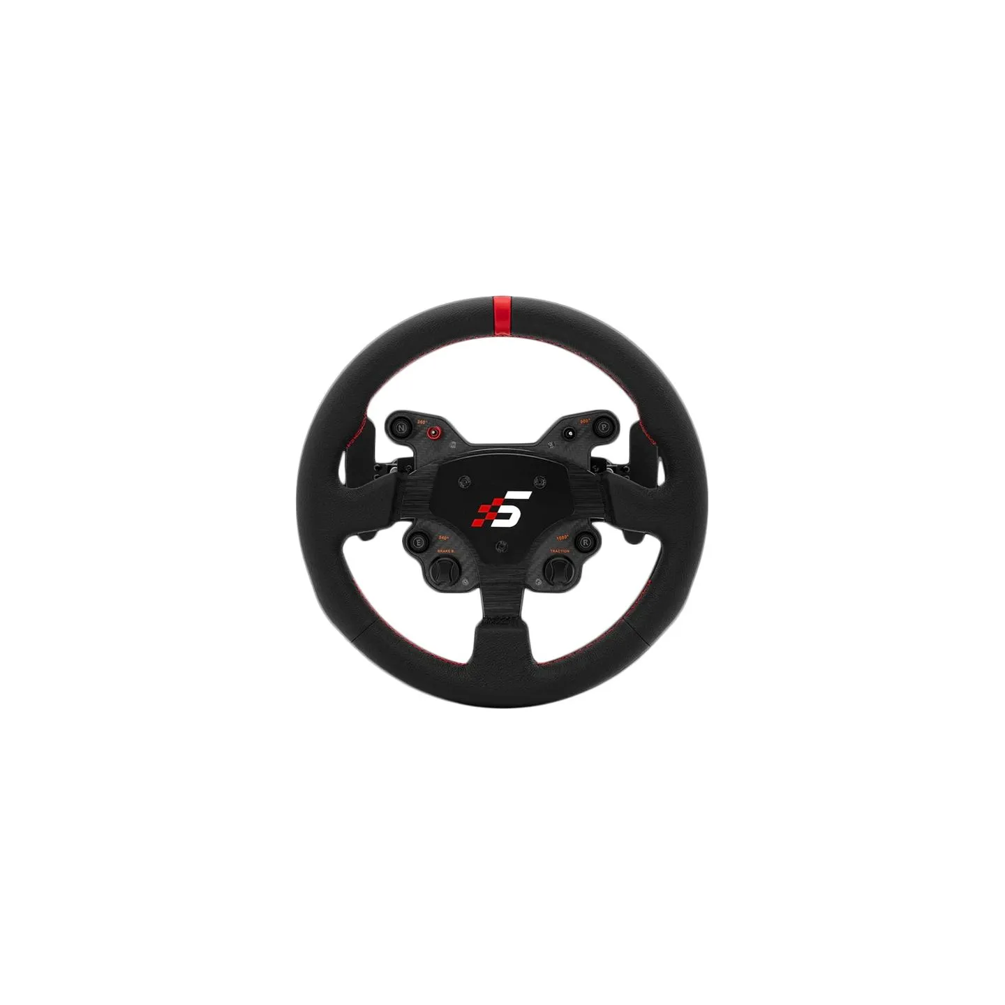 Simagic GT1 Round Steering Wheel 330 mm, Shifters, QR70, leather, S209